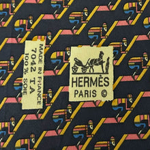 Carica l'immagine nel visualizzatore di Gallery, H- VELO' Bracelet - Hermes® Silk & 18K plated donut