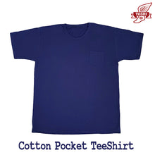 Load image into Gallery viewer, POCKET TEE BLUE