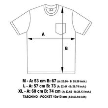 Load image into Gallery viewer, POCKET TEE BLUE