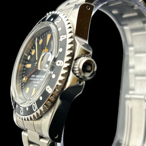 UNDERLINE GMT UAE BLACK BEZEL