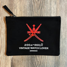 Carica l&#39;immagine nel visualizzatore di Gallery, CLUTCH BAG &quot;VINTAGE WATCH LOVER&quot;
