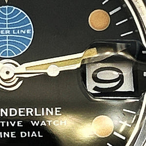 UNDERLINE GMT AIRLINE VTG BEZEL