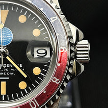 갤러리 뷰어에 이미지를 업로드하고,UNDERLINE GMT AIRLINE VTG BEZEL
