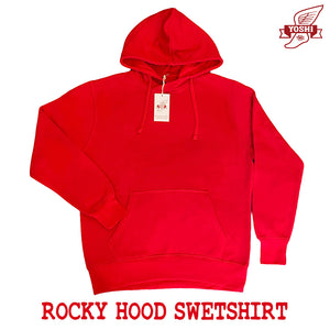 ROCKY HOOD SWETSHIRT RED