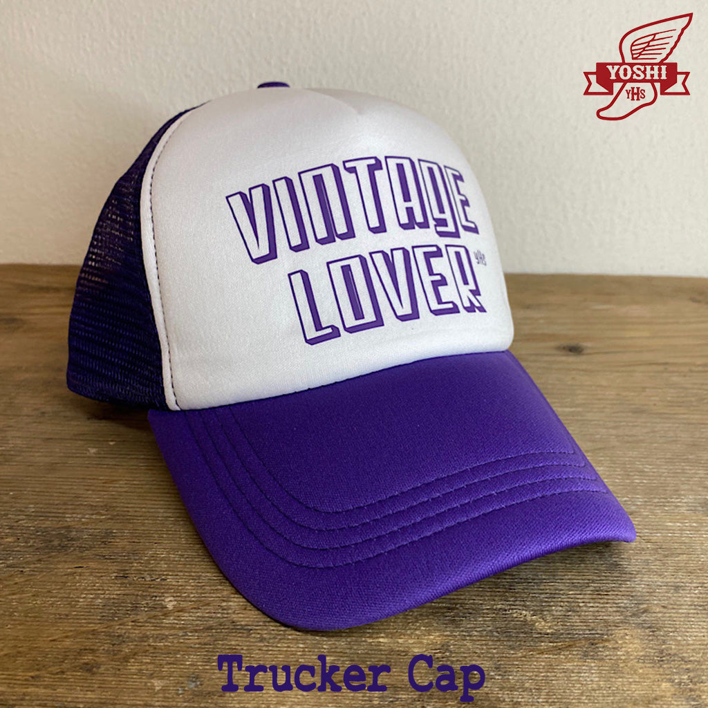 VIOLET VINTAGE LOVER YHS trucker cap