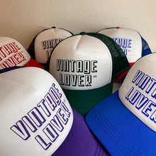 Carica l&#39;immagine nel visualizzatore di Gallery, RED VINTAGE LOVER YHS trucker cap
