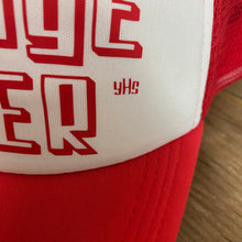 Load image into Gallery viewer, RED VINTAGE LOVER YHS trucker cap
