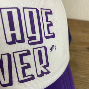 VIOLET VINTAGE LOVER YHS trucker cap